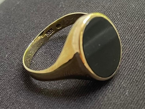 Herren siegelring gold 333 - siegelring, mit