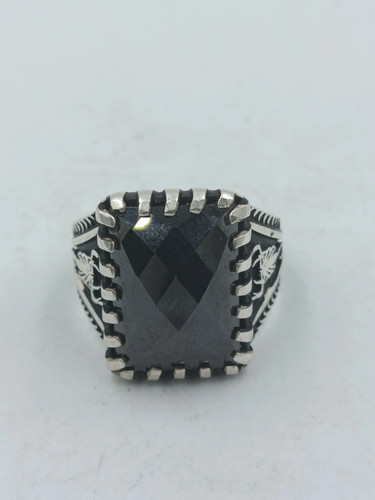 925 silber herrenring mit - silber,
