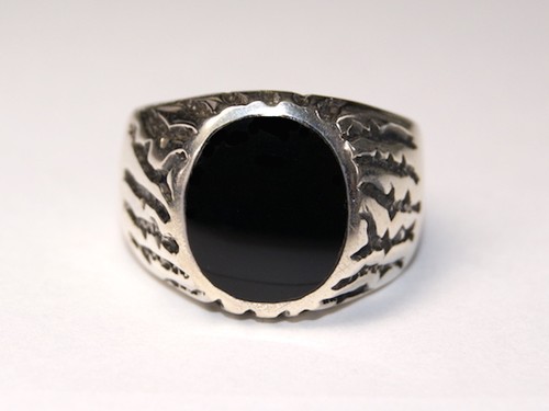 Herrenring massiv 925 silber - herrenring,