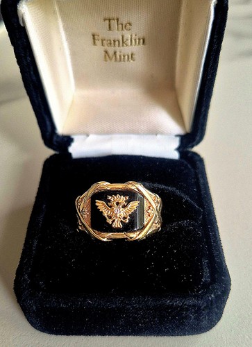 Exquisiter gold herrenring - gold, von