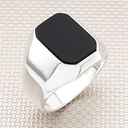 Herren siegelring mit - siegelring, onyx