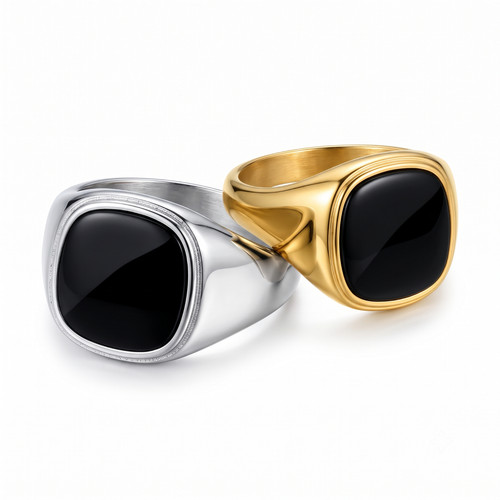 Herren vintage onyx - vintage, signet