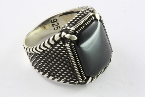 Onyx ring stone herrenring - onyx,