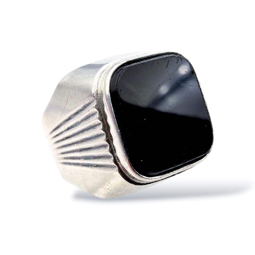 Vintage herren siegelring aus - vintage,