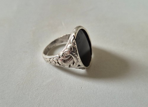 Antik ring 835 silber mit - antik, er
