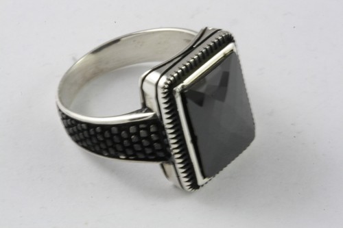 Herrenring onyx siegelring - herrenring,