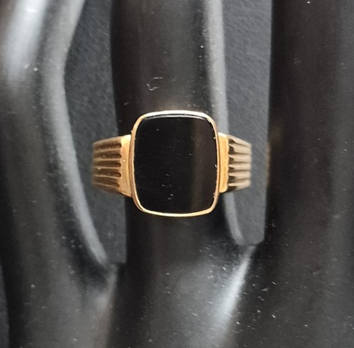 18k goldring herrenring 750er - goldring,