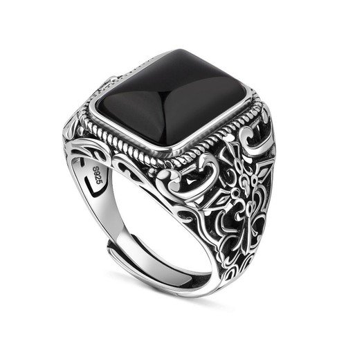 Herren ring silber massiv - herren,