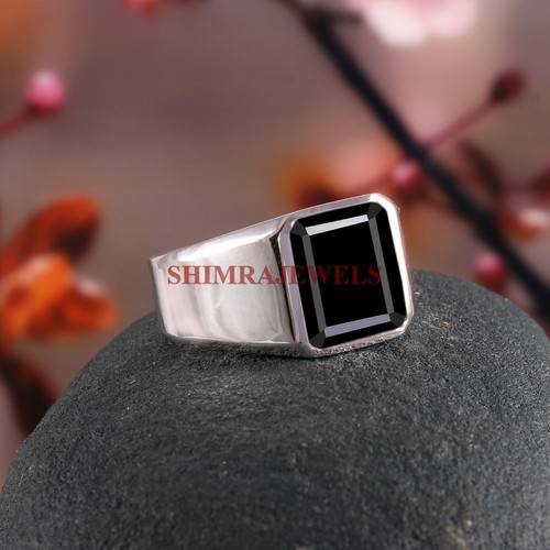 Natural black onyx - natural, gemstone