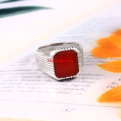 Natural red onyx edelstein - red,
