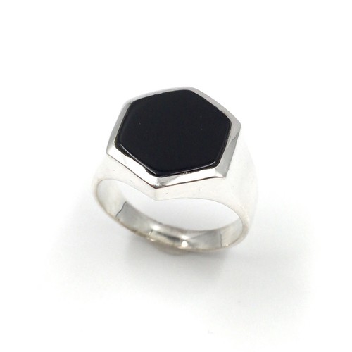 925 silber herren ring - silber,