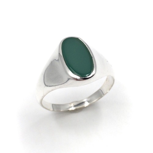 925 silber ring grüner - 925,