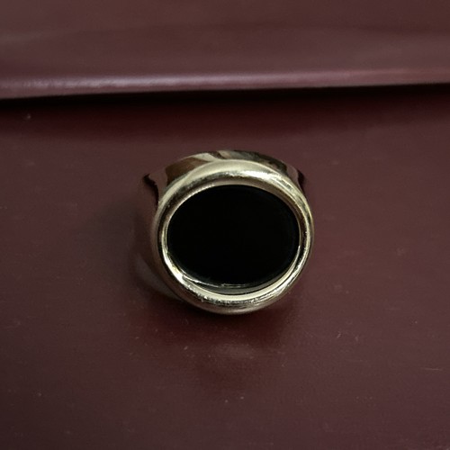 Siegelring 333 gold - siegelring, onyx