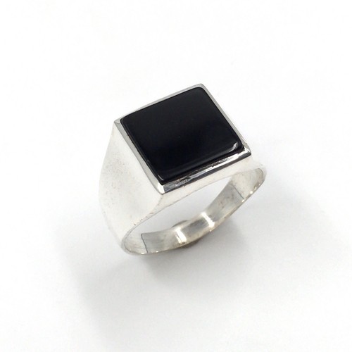 925 silber ring schwarzer - 925,