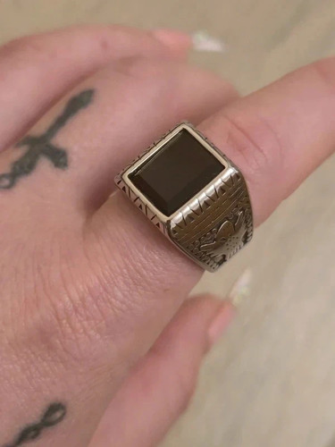 Siegelring herren stahl - herren, ring