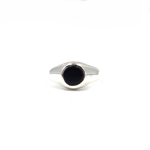 925 silber ring - 925, onyx