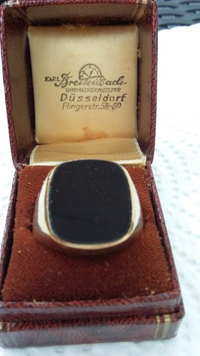 Antiker siegelring 333 gold - antiker,