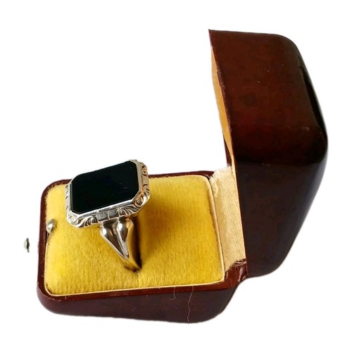 Eleganter herren siegelring - eleganter, herren-siegelring
