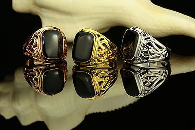 Herrenring siegelring onyx - herrenring,
